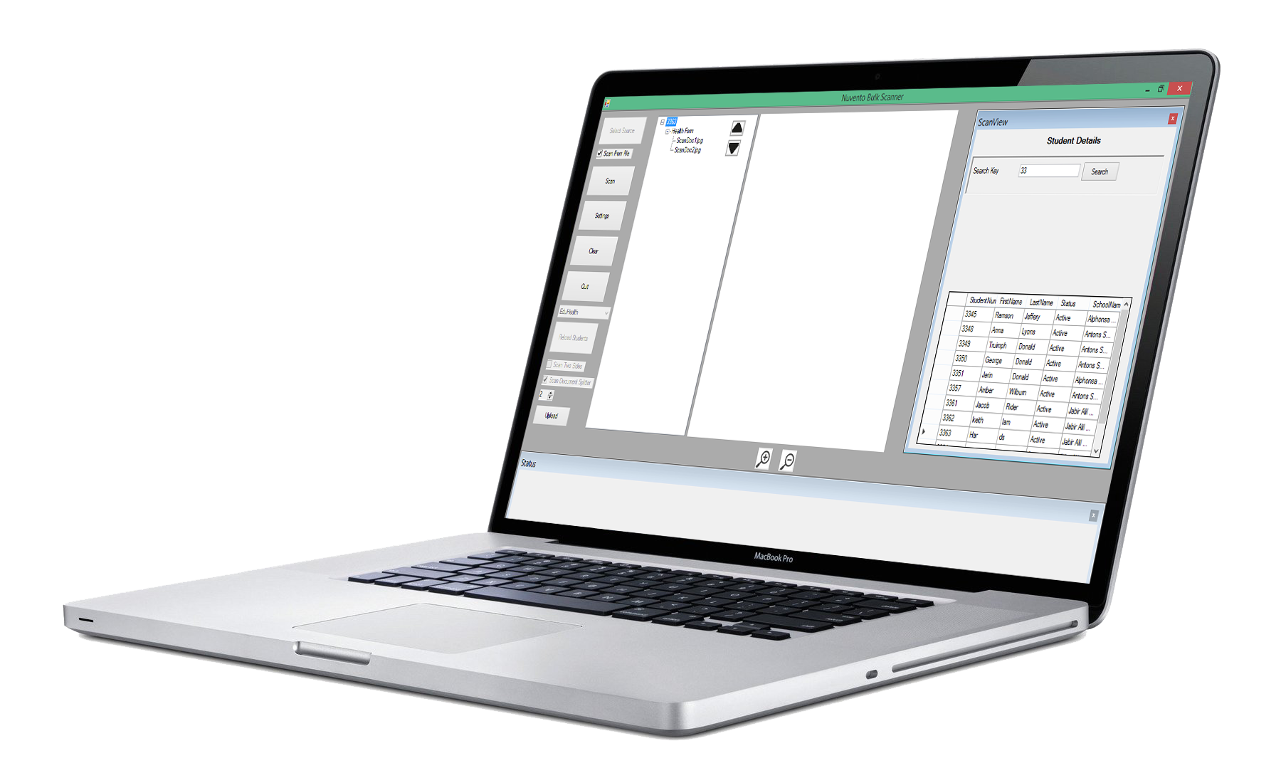 EduHealth Bulk Scanner