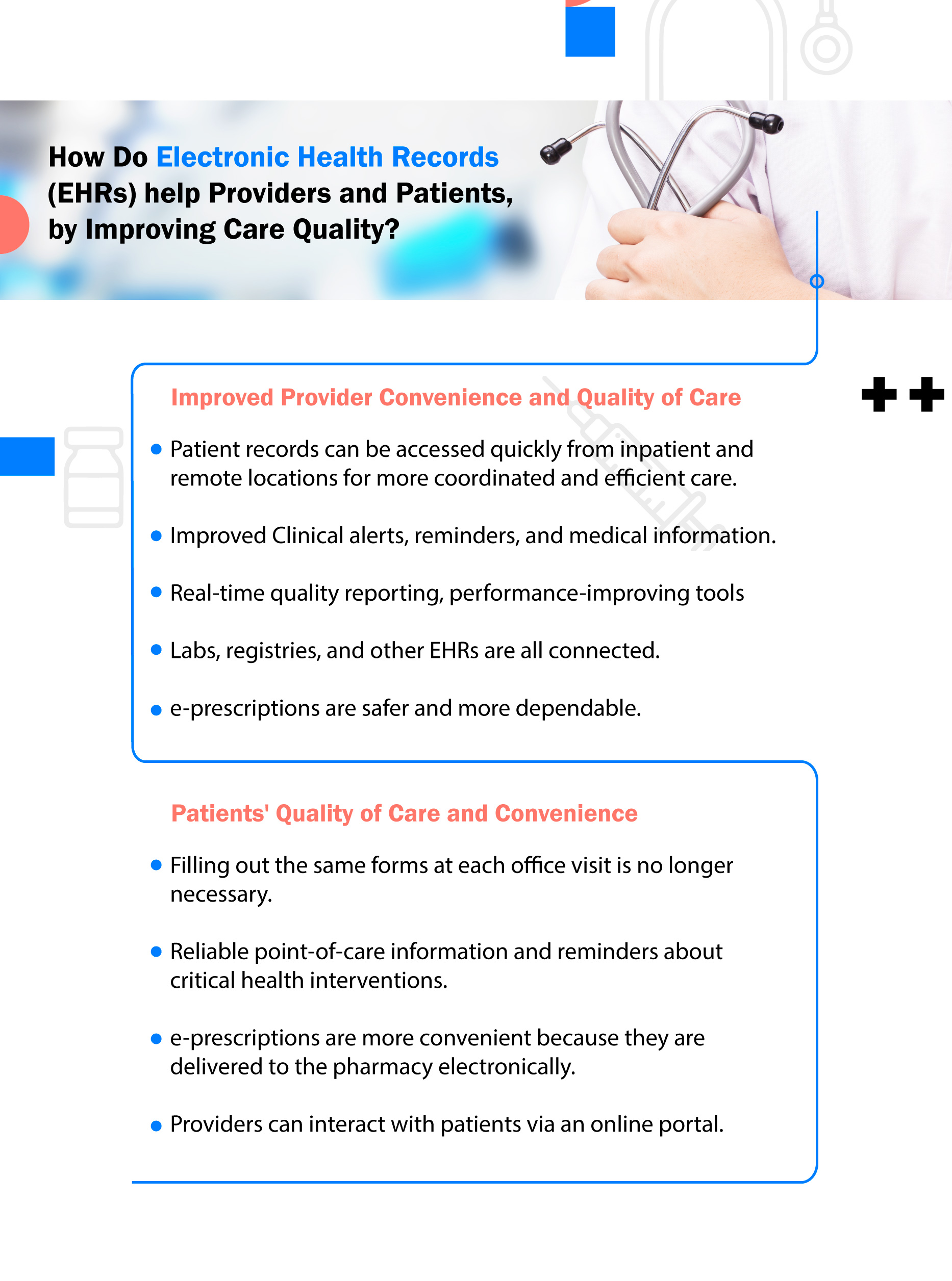 How do Electronic Health Record Systems Improve the Quality of Care